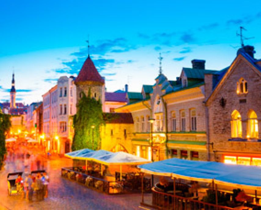 Tallinn Old Town, Estonia