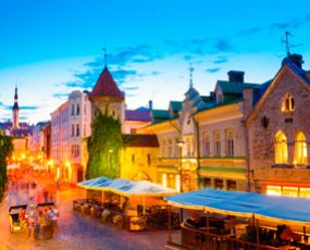 Tallinn Old Town, Estonia