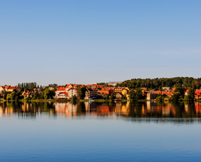 Masurian lakes in Mragowo, Poland