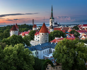 Tallinn panorama, Estonia
