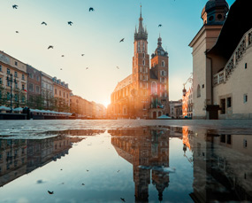Old Town of Krakow, Poland