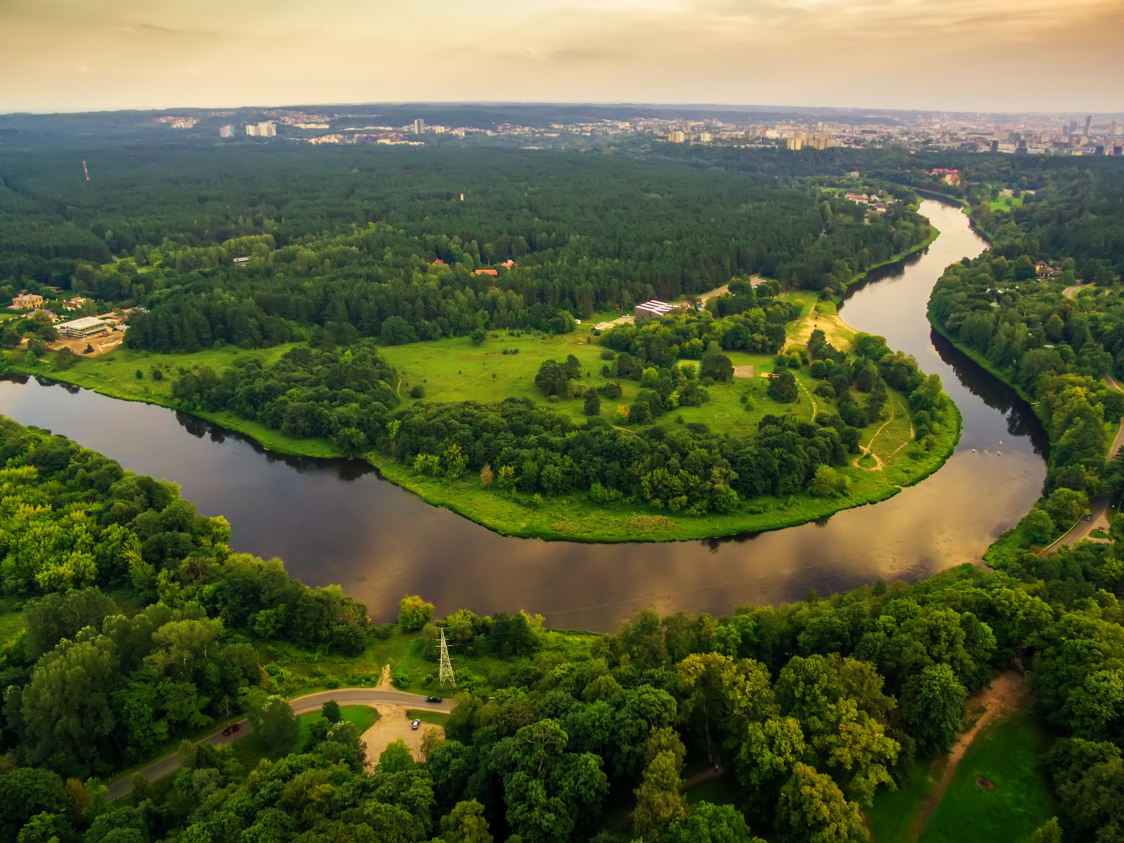 Нерис река Литва